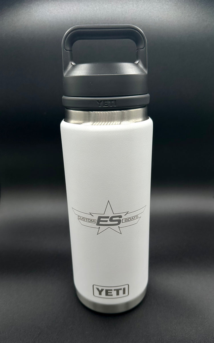 YETI Rambler 26 oz Water Bottle – ES Custom Boats/Simmons Gear