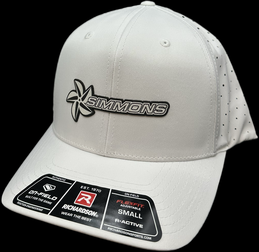 White Perfomance - Leather Patch Cap