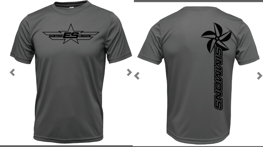 Charcoal Performance SS Shirts